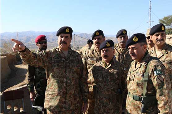 Operation will continue until complete elimination of terrorism: COAS