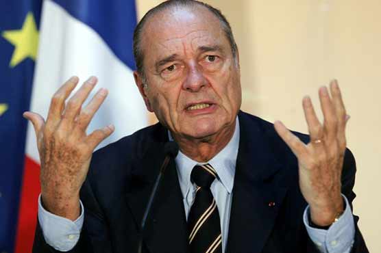 French ex-president Chirac leaves hospital for christmas