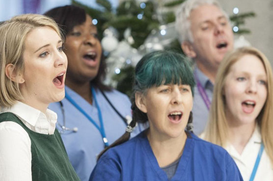 UK doctors and nurses beat Bieber to top Christmas charts