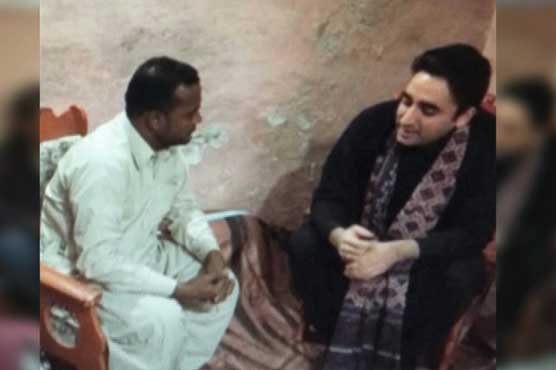 Bilawal visits late Bisma's family in Karachi