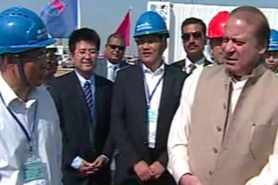PM inspects 1320 MW power project at Port Qasim