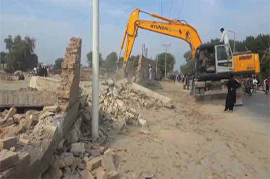 NHA demolishes illegal property of Manzoor Wassan, Mehreen Bhutto