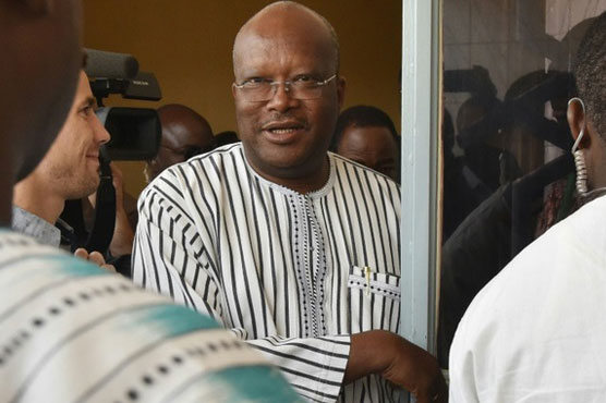 Burkina Faso swears in new president, capping transition