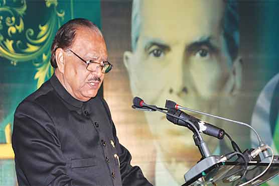 Tribal areas regained peace after successful Zarb-e-Azb: President Mamnoon Hussain