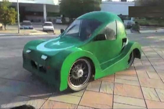 Swabi students build car that runs 70 km per liter