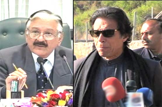 Imran Khan demands biometric system, expats' right to vote