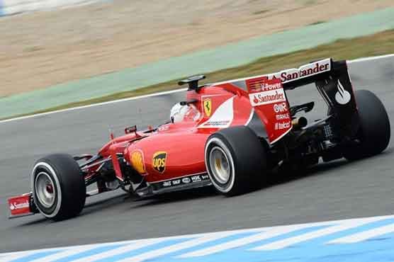 Formula One: Vettel fastest again in rain-affected testing