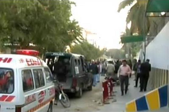 MQM Rabita Committee visits schools targeted by cracker attacks