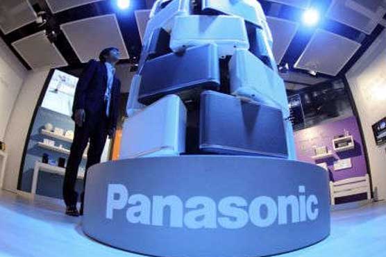 Panasonic profit plunges, but says FY earnings on target