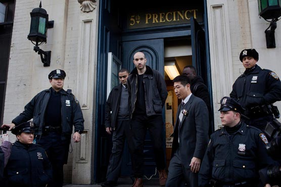 New York policeman charged with assault