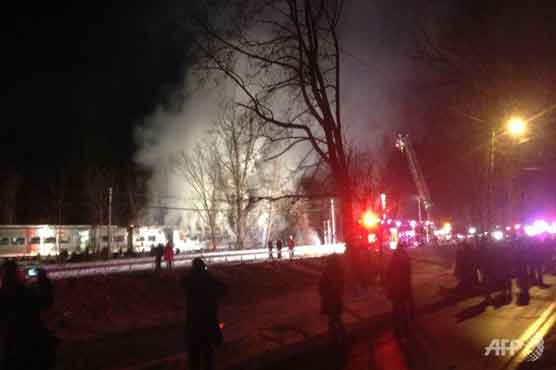 Six dead after train hits car outside New York City: reports