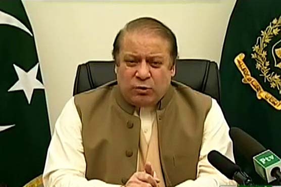 PM Nawaz urges international community to pay attention to plight of Kashmiris