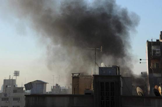 Rebels bombard Damascus, regime responds with airstrikes