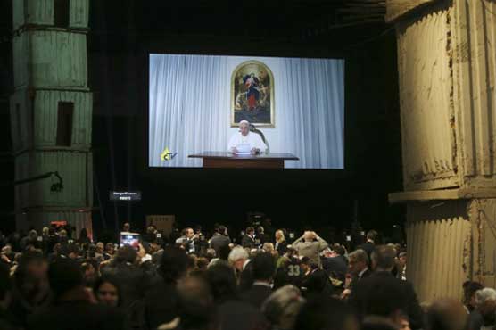 Pope focuses on paradox of abundance in address to experts