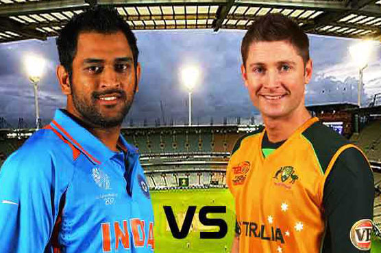 Australia makes 371 in World Cup warm-up vs. India