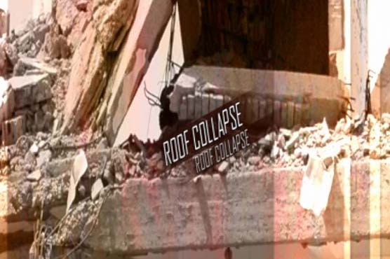 Four people injured in Lahore roof collapse