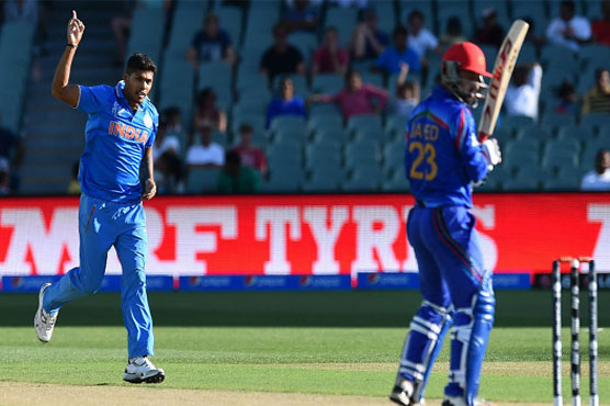 India beat Afghanistan by 153 runs in WC warm-up match