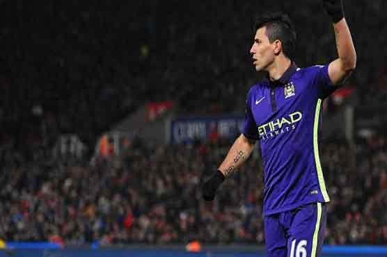Football: Aguero double helps City crush Stoke