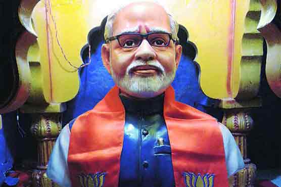 India's Modi 'appalled' by temple in his honour