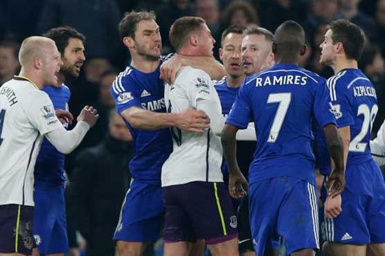 Chelsea, Everton charged for melee during EPL game