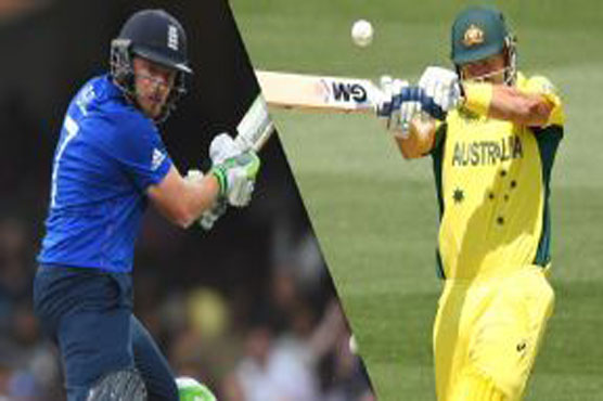 Eng v Aus ICC WC: Australia lose two wickets off 10 overs