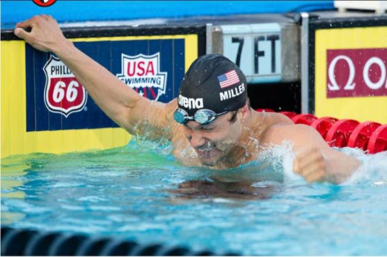 Swimming: Miller completes breaststroke double