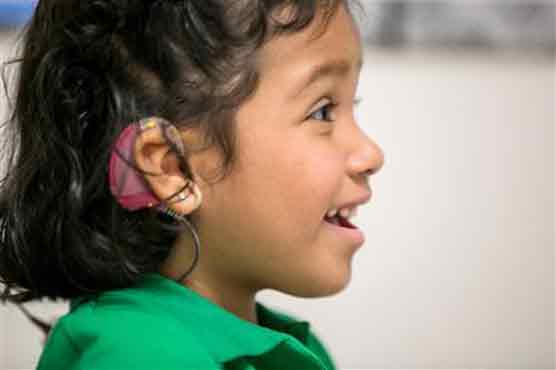 Researchers test device to help deaf children detect sounds