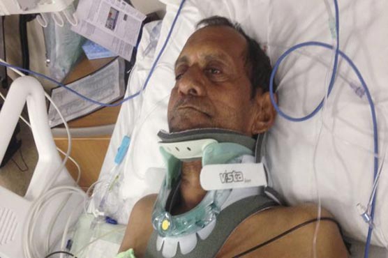 Indian man slammed down after caller reported 'black guy'