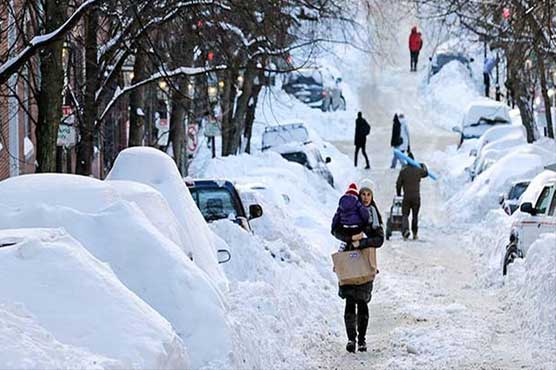 Not again! Another winter storm bears down on US Northeast