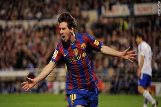 Football: Messi hat-trick fires Barca, Atletico beaten by Celta