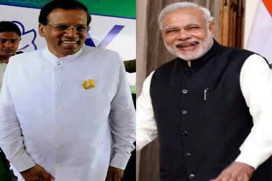 Sri Lanka's new leader holds talks with Indian PM Modi