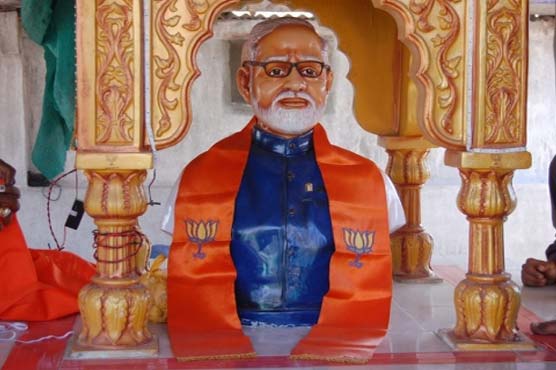 India's Modi appalled by temple built to worship him