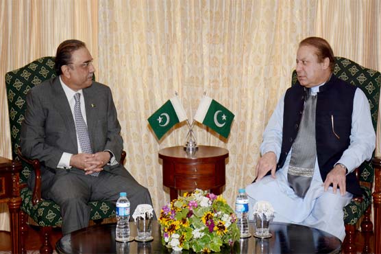 Nawaz, Zardari meet, discuss political situation