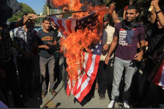 Gazans protest over US killings