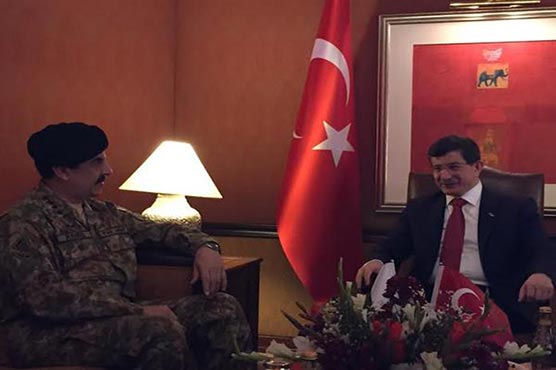 COAS meet Turkish PM, discusses security matters