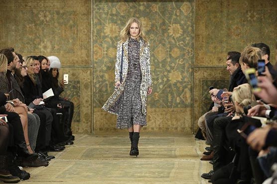 Tory Burch brings London, Marrakech to snowy NY