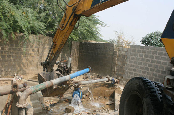 Karachi: KWSB claims of demolishing all illicit hydrants