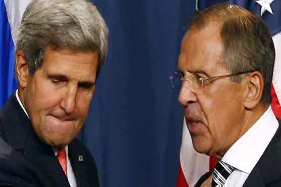 Kerry calls on Russian FM to stop Ukraine attacks