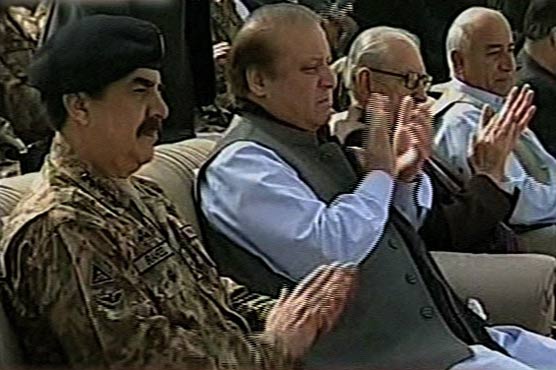 PM, Army Chief inspect passing out parade of counter-terrorism force in Quetta