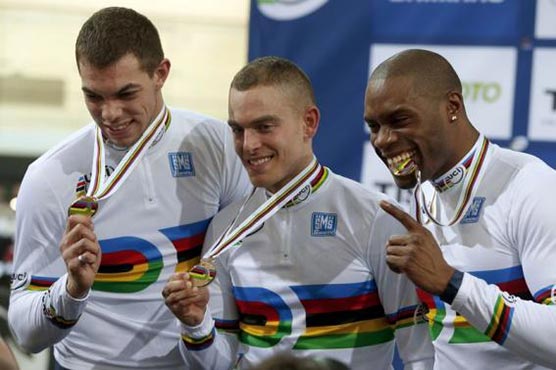 France take team sprint gold on home track