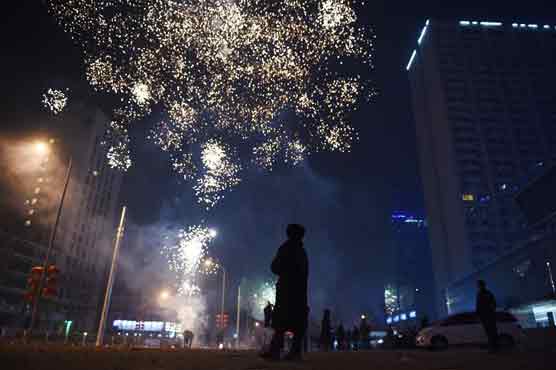 Asia rings in Year of the Sheep with fireworks, festivities 