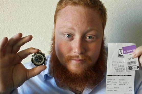Man sells watch he found at secondhand store for $35,000
