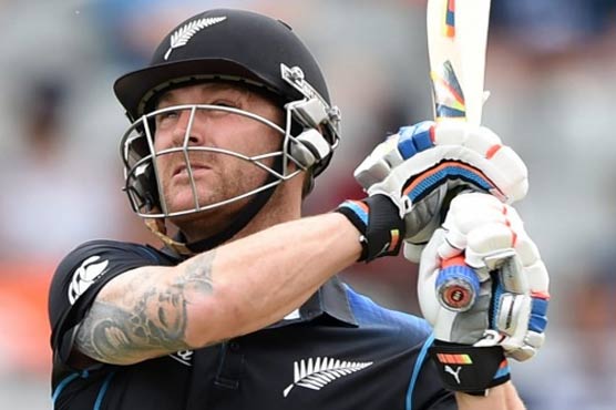 New Zealand's McCullum hits fastest World Cup fifty 