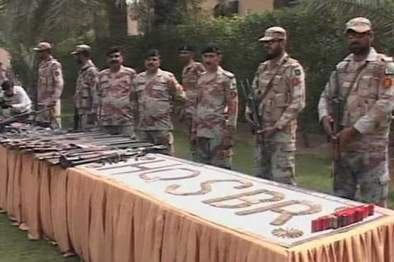 Rangers arrest 58 suspects during action in Interior Sindh, Balochistan