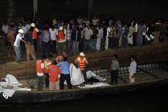 69 dead as Bangladesh ferry sinks after collision