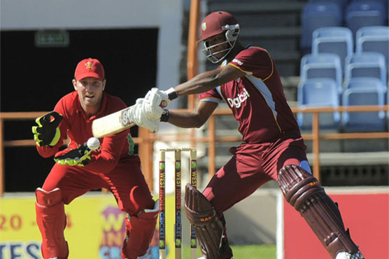 West Indies win toss and bat against Zimbabwe