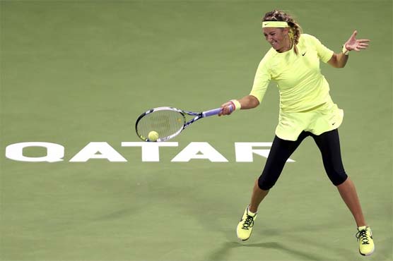 Tennis: Azarenka faces Wozniacki in Qatar quarters