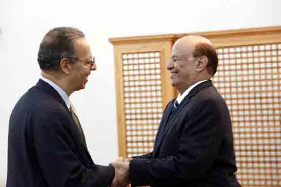 Yemen leader meets UN envoy in southern refuge Aden