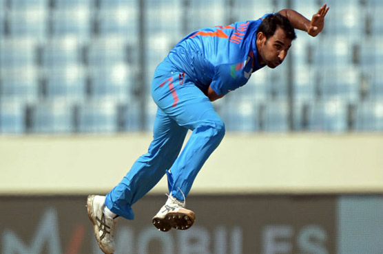 India's injured Shami out of UAE game
