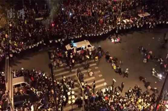 China New Year stampede kills 35 in Shanghai